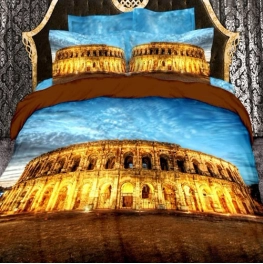 КПБ 3D Колизей CITY7 Love You Евро (0187)