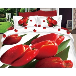 КПБ 3D Март STP347 Love You Полуторный (0121)