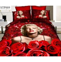 КПБ 3D Монро STP889 Love You Полуторный (0125)