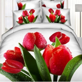 КПБ 3D Блеcк STP558 Love You Полуторный (0097)