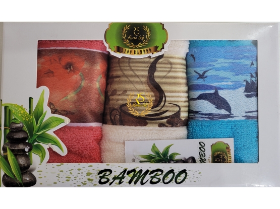 Набор кухонных бамбуковых полотенец Romeo Soft DG (40*60) 3 шт