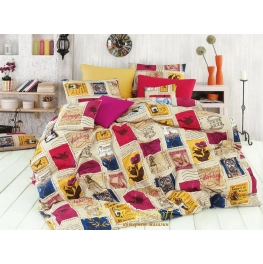 Постельное белье Stamp Romeo Soft Ранфорс deluxe (комплект полуторный)