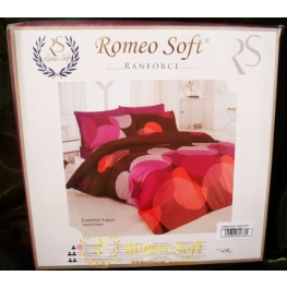 Постельное белье Evonna fusya Romeo Soft Ранфорс (комплект полуторный)