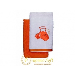 Набор махровых кухонных полотенец Romeo Soft 2 шт (40*70)