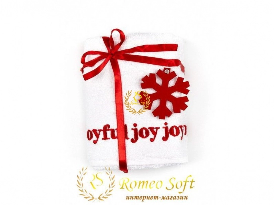 Набор махровых кухонных полотенец Бренд Joy+Welcome 3 шт (30*50)
