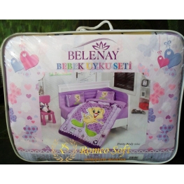 Спальный комплект детский Belenay Pretty birdy lila baby