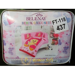 Спальный комплект детский Belenay Pretty birdy pembe baby